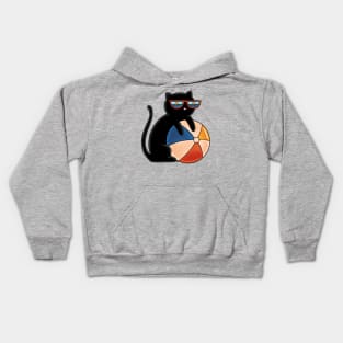 Cat Vacation Kids Hoodie